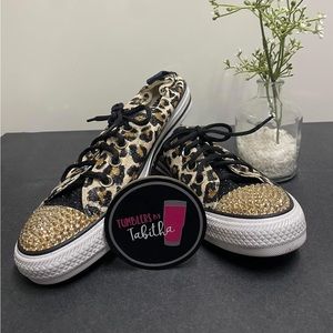 Converse Tennis shoes Leopard